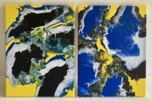 Read more about the article Abstrakt Maleri nr. 130