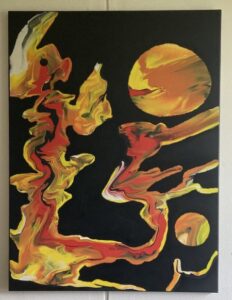 Read more about the article Abstrakt Maleri nr. 142