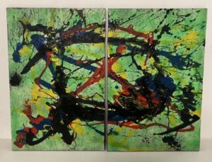 Read more about the article Abstrakt Maleri nr. 153