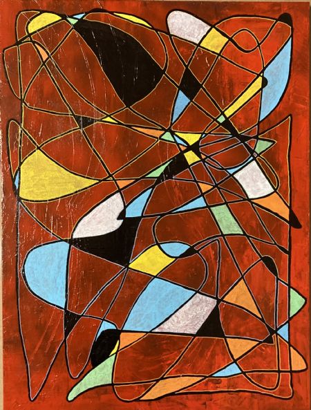 You are currently viewing Abstrakt Maleri nr. 155