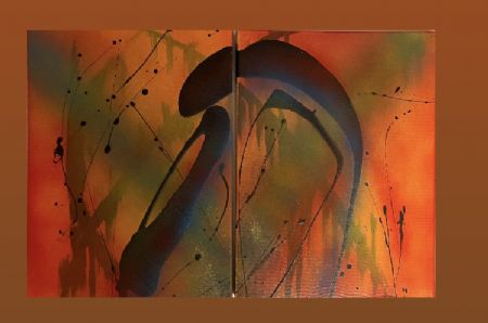 You are currently viewing Abstrakt Maleri nr. 152*