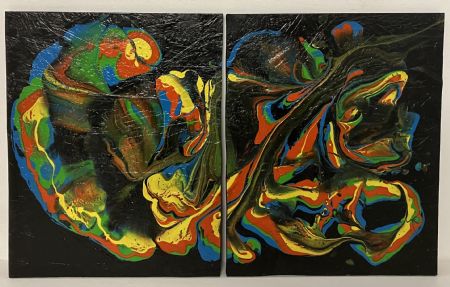 You are currently viewing Abstrakt Maleri nr. 205