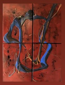 Read more about the article Abstrakt Maleri nr. 264*