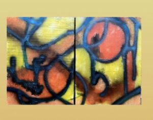 Read more about the article Abstrakt Maleri nr. 453*