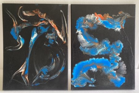 You are currently viewing Abstrakt Maleri nr. 91